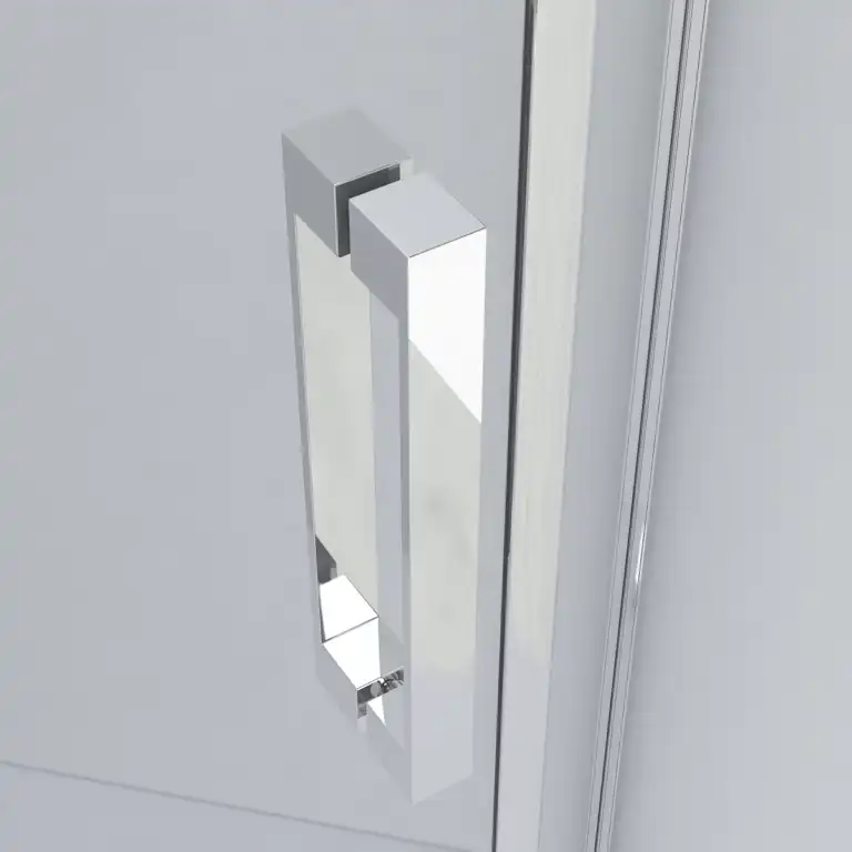 Душевой уголок Vincea Stresa 100х100 VSP-1S100CLGM, профиль вороненая сталь, стекло Прозрачное фото 3