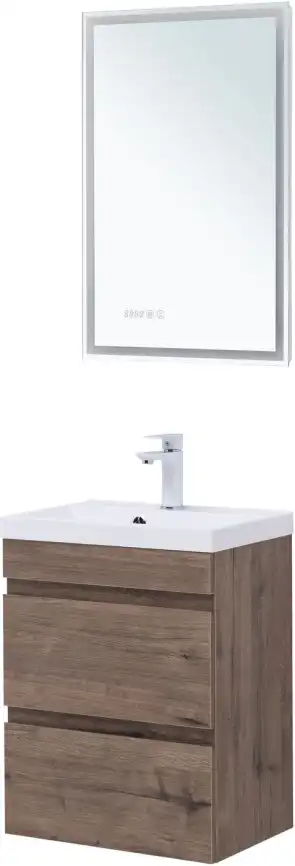 Тумба под раковину Aquanet Нота New 50 дуб веллингтон табак 334190 фото 11