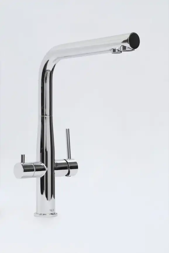 Смеситель для кухни AVS PureRiver 811-160-CR, Г-образный излив, хром фото 15
