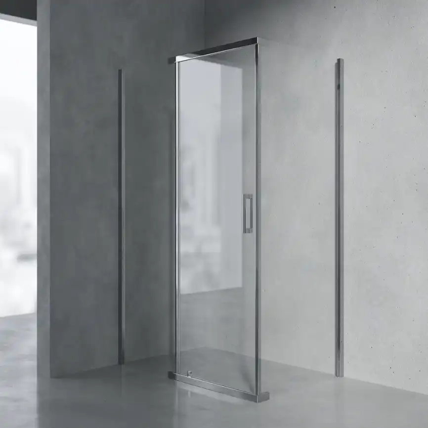 Душевой уголок AVS Фаворит 110x90 профиль хром, стекло прозрачное, 803-0025-195-1190-CR-T фото 1