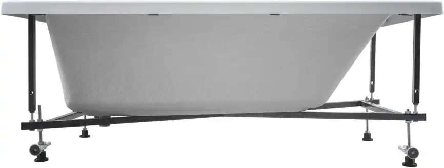 Акриловая ванна Aquanet Bright 155х70 (239666), на каркасе, белая фото 5