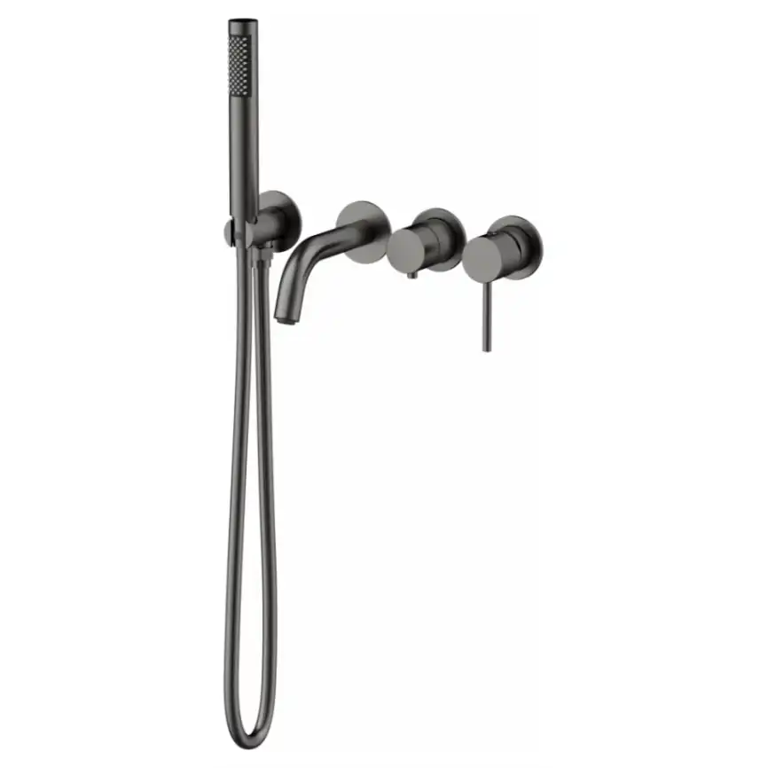 Смеситель для ванны AVS Slimmer оружейная сталь, 811-110-GM фото 1