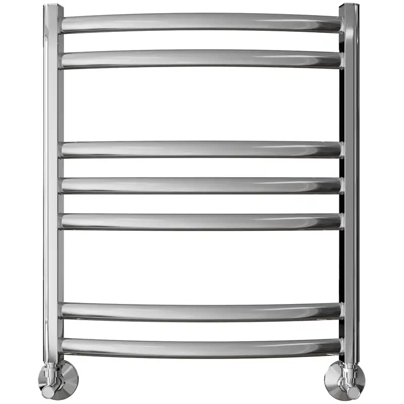 Полотенцесушитель водяной Aquatek Лугано 50х60 AQ DOC0760CH П7 нижнее подключение 1/2 фото 2