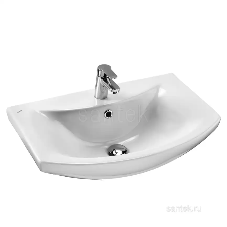 Раковина Santek Балтика 65 отверстие под смеситель 1WH207775 фото 1