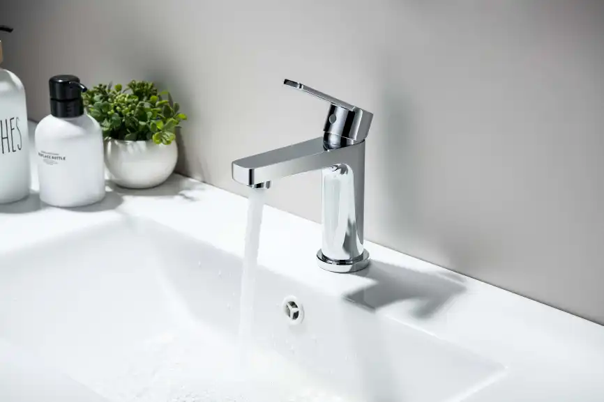 Смеситель для раковины Aquatek Лугано AQ1712CR, Хром фото 5