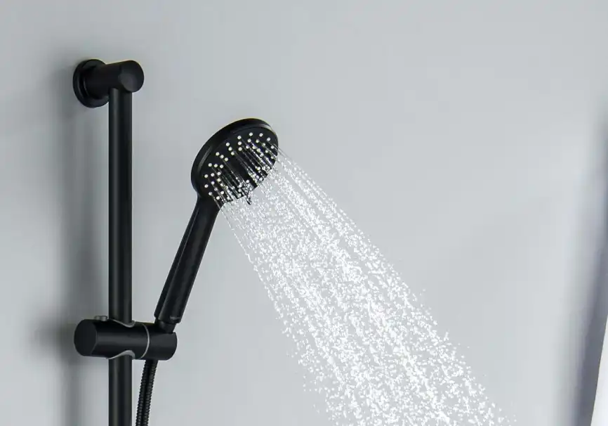 Душевой гарнитур Aquatek БЕТТА AQ2013MB, Черный матовый фото 10