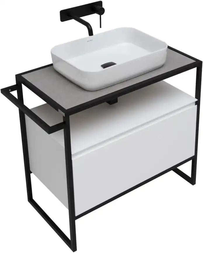 Тумба под раковину Allen Brau Priority 80 1.31002.WM белый матовый фото 12