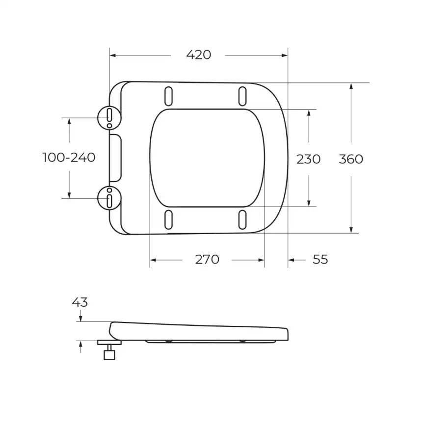 Крышка-сиденье BelBagno ALBANO BB120SC фото 2