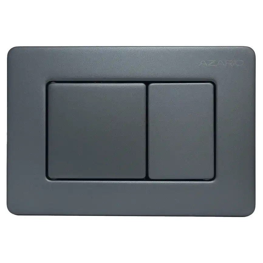 Кнопка смыва AZARIO NEW-TS AZ-SS-003-GG, Серый матовый фото 1