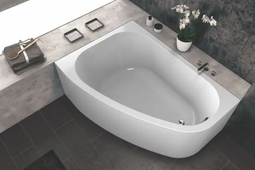 Акриловая ванна Kolpa-San Chad 170х120 R (правая) Basis 5012-01 фото 2