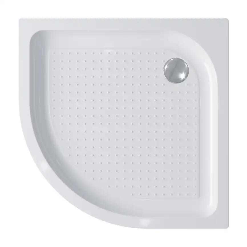 Душевой поддон BelBagno TRAY 80х80 акриловый TRAY-BB-R-80-550-15-W Белый фото 1