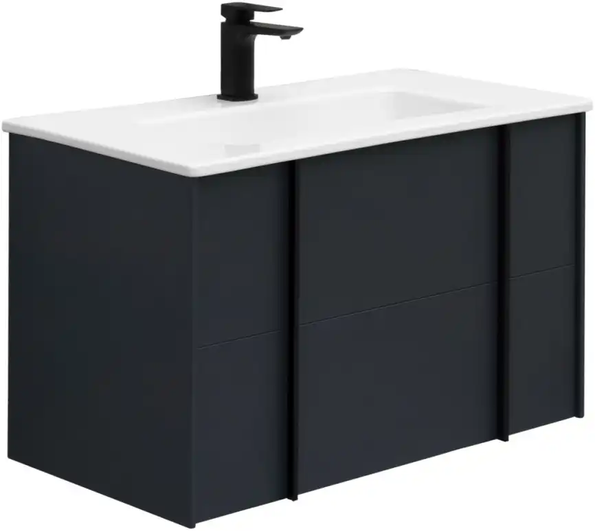 Тумба под раковину Allen Brau Reality 80 1.32005.AM антрацит матовый фото 1