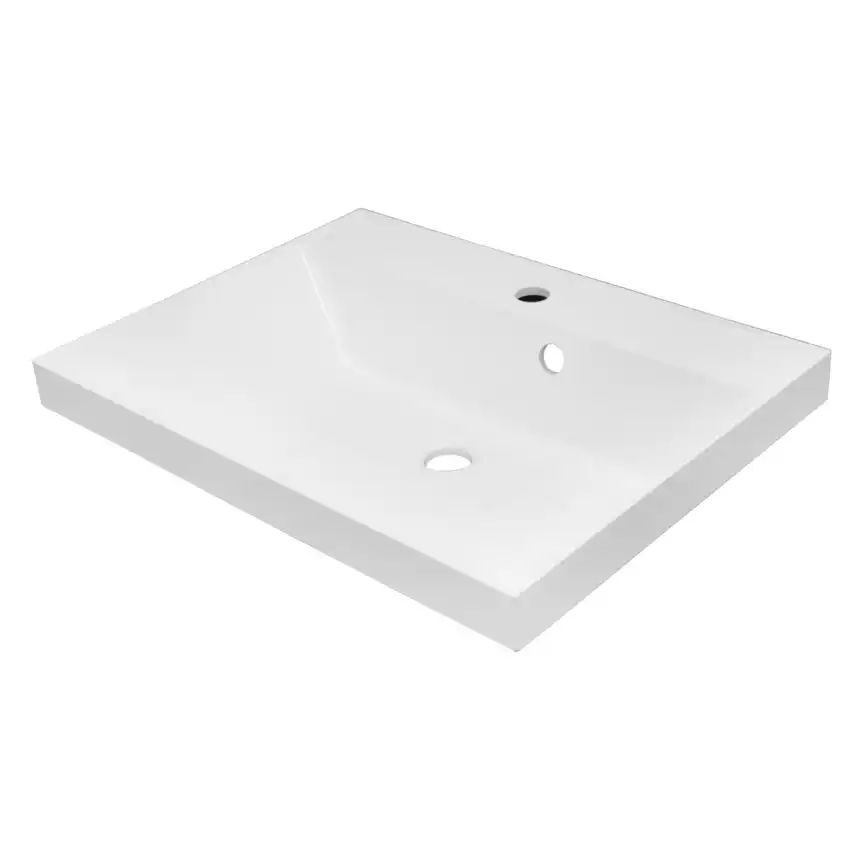 Тумба с раковиной Azario Velluto 60 CS00097535, подвесная, Белая матовая фото 8