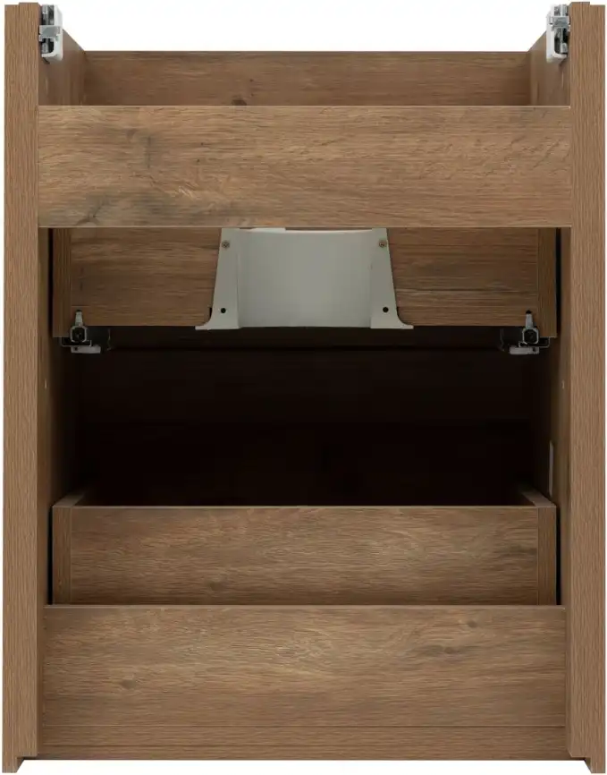 Тумба под раковину Aquanet Милан 50 дуб рустикальный, подвесная, 336376 фото 12