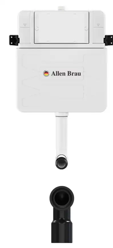 Бачок скрытого монтажа для приставного унитаза Allen Brau Pneumatic 9.11104.20 фото 3