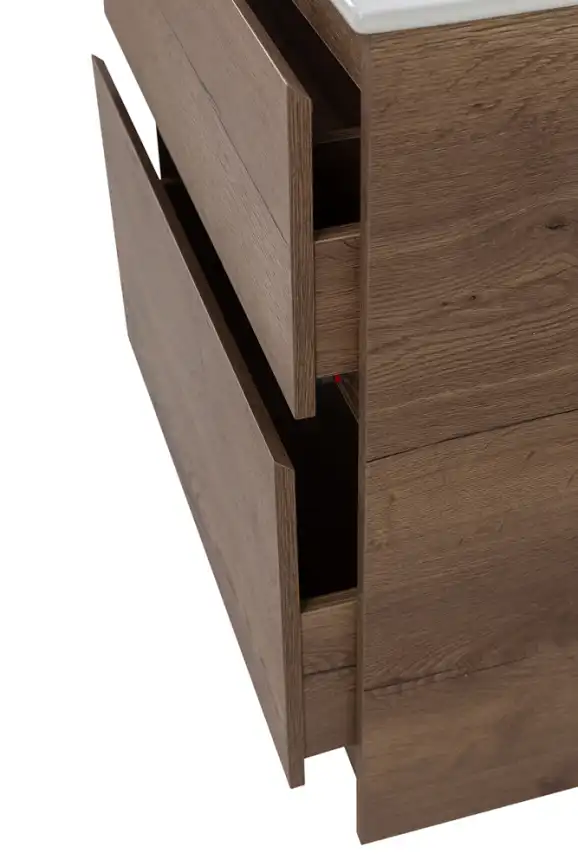 Тумба под раковину BelBagno KRAFT-800-2C-PIA-RT напольная Rovere Tabacco фото 7