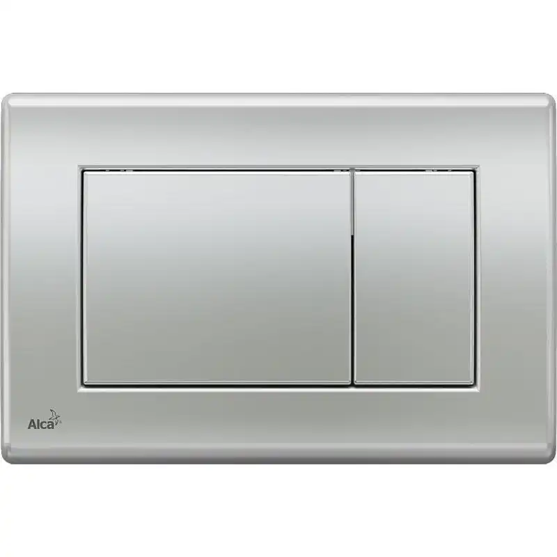 Кнопка смыва Alcaplast M272 Хром матовый фото 1