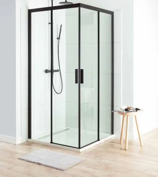 Душевой уголок Aquanet Pleasure AE60-S-100x100U-BT 100x100, прозрачное стекло фото 1