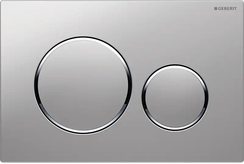 Клавиша смыва Geberit Sigma 20 NEW 115.882.JQ.1 Хром матовый фото 1