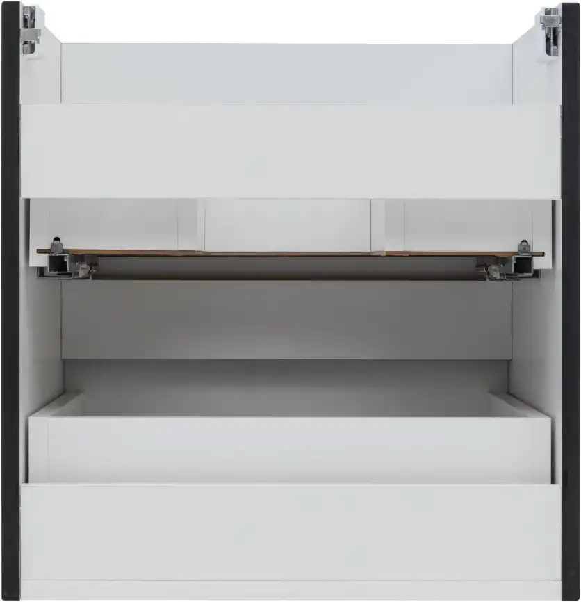 Тумба под раковину Aquanet Вега 2.0 50 черный, подвесная, 337952 фото 12