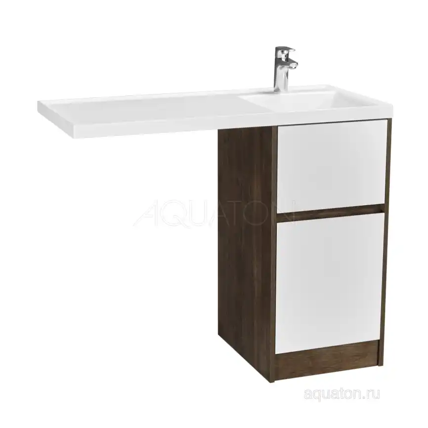 Фасад для тумбы Aquaton Лондри 40 Белый 1A274901LH010 фото 2