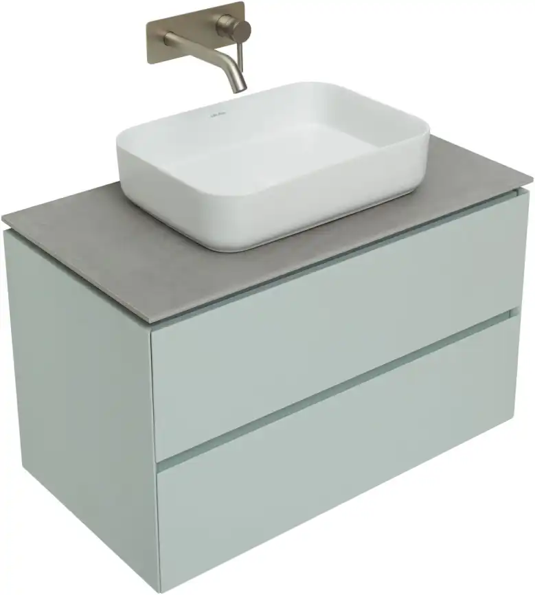 Тумба под раковину Allen Brau Infinity 85 1.21001.PWM папирус матовый фото 7