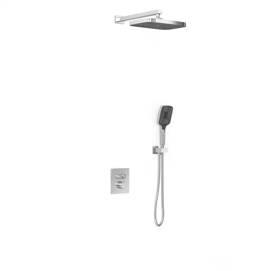 Душевая система  Vincea  VSFW-321MT1RCH VSFW-321MT1RCH  с термостатом, встраиваемая, хром фото 3