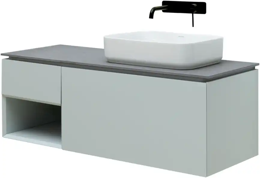 Тумба под раковину Allen Brau Infinity 120 1.21008.PWM R папирус матовый фото 4