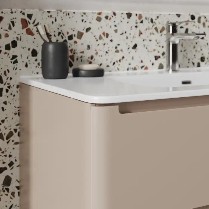 Тумба с раковиной IDDIS Edifice 100, подвесная, Капучино, EDI10C0i95K фото 15