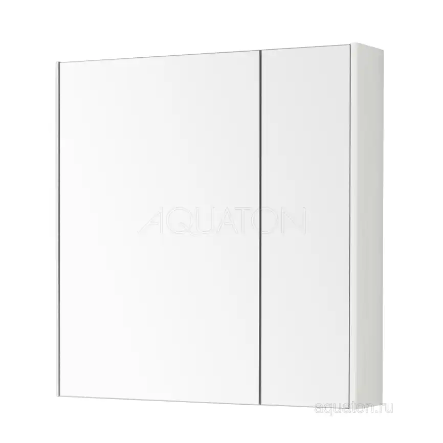 Зеркало-шкаф Aquaton Беверли 80 1A237102BV010  цвет, белый глянец фото 1