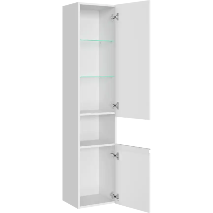 Пенал подвесной Aqwella Rodos 35 см, ROD0535, цвет белый фото 3