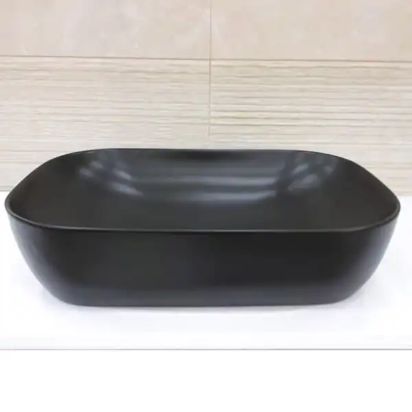 Раковина AVS Камилла 61x40 черная матовая фото 2