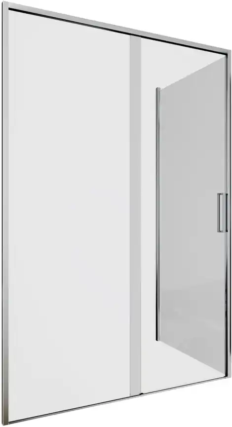 Душевой уголок Aquanet Pleasure Evo 130x80 AE65-130x80-CT профиль хром, прозрачное стекло фото 3