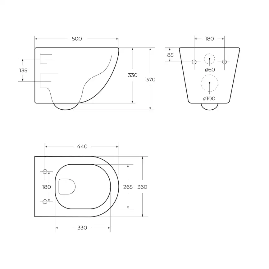 Подвесной унитаз BelBagno SFERA-TOR BB046CH-TOR/SC, безободковый, смыв торнадо с сиденьем микролифт, Белый фото 11