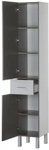 Шкаф-пенал для ванной Aquanet Верона 35 L белый 187487 фото 3