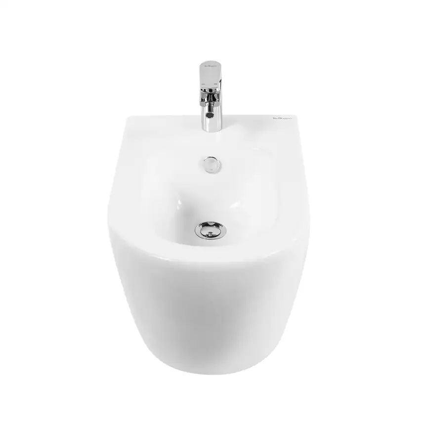 Биде напольное BelBagno SFERA-R BB2141B, Белый фото 4