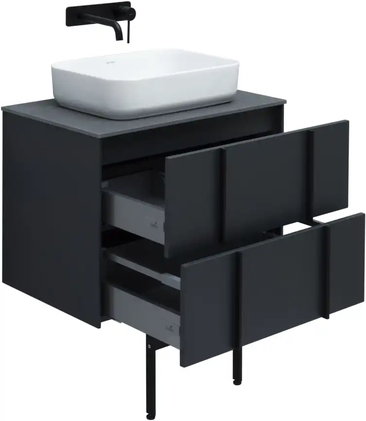 Тумба под раковину Allen Brau Reality 70 1.32004.AM антрацит матовый фото 27