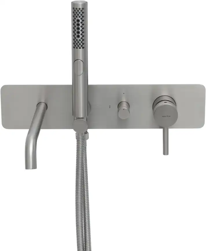 Смеситель для ванны с душем Allen Brau Priority 5.31A06-BN встраиваемый, с внутренней частью, Никель фото 6