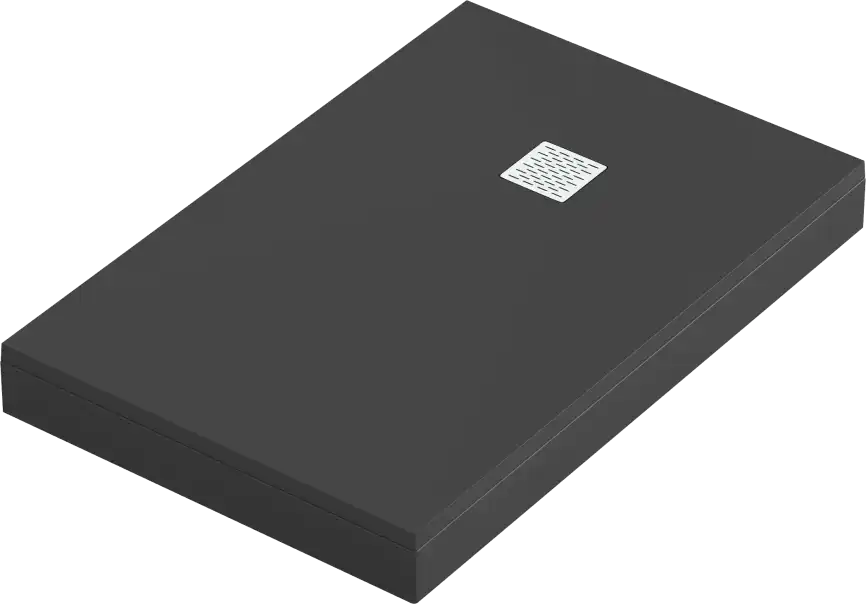 Душевой поддон Good Door Essentia 140х80 из искусственного камня, Черный ЛП00095 фото 3