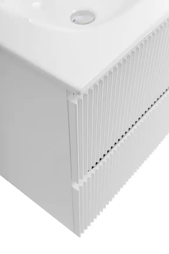 Тумба под раковину BelBagno UNO-700-2C-SO-BO подвесная, Bianco Opaco фото 8