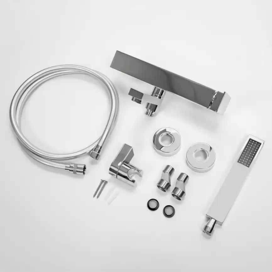 Смесители для ванны AVS Cube 811-211-CR, хром фото 8