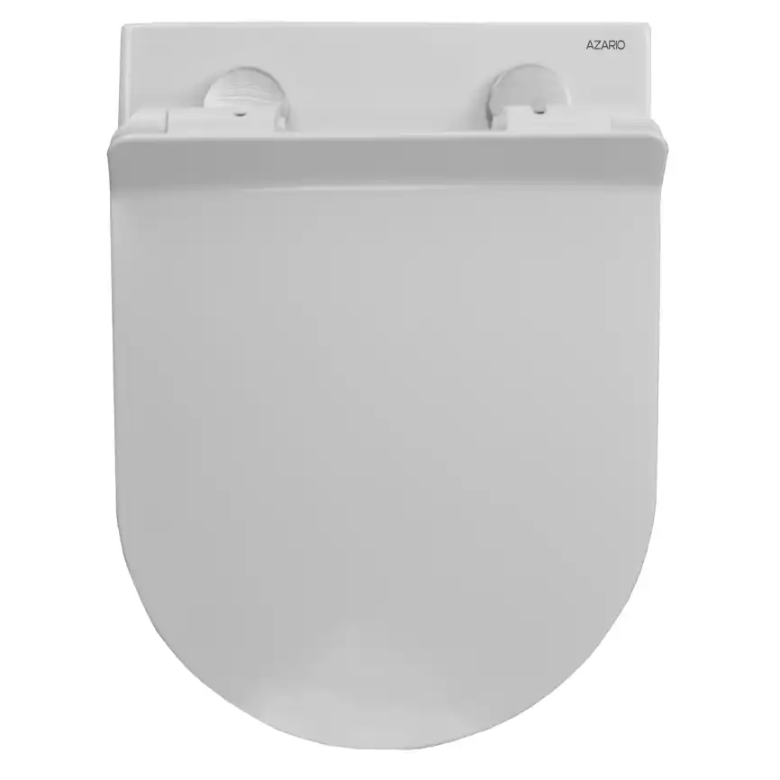 Подвесной унитаз безободковый Azario Grado  AZ-0046N , с сидением микролифт, цвет белый фото 13