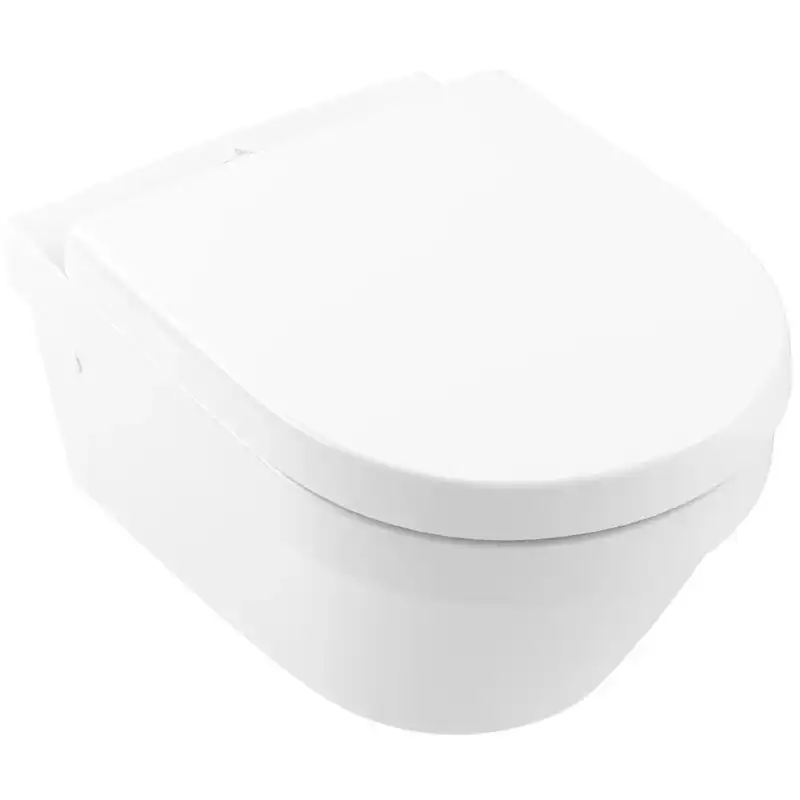 Подвесной унитаз Villeroy & Boch Architectura с микролифтом, безободковый 4694HR01 фото 1