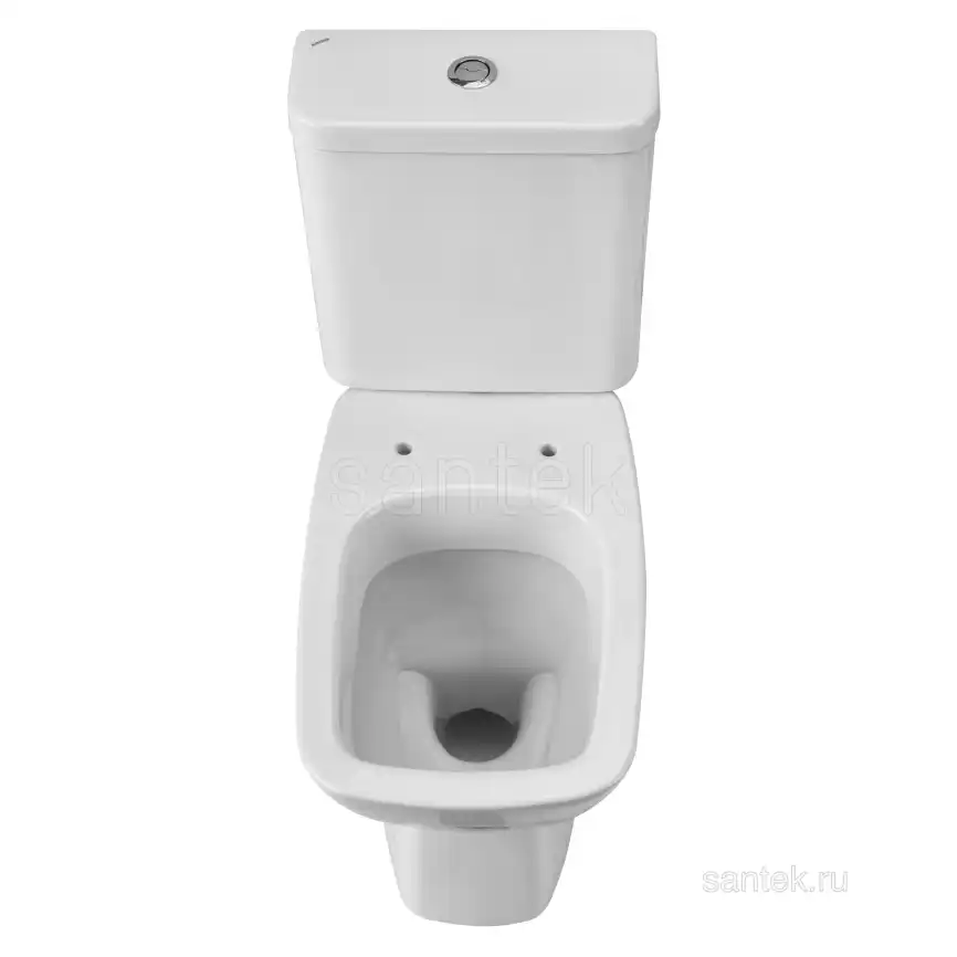 Унитаз-компакт Santek Нео Лайт с диагональным выпуском, стандарт- 2 реж., дюропласт, микролифт 1WH302409 фото 6