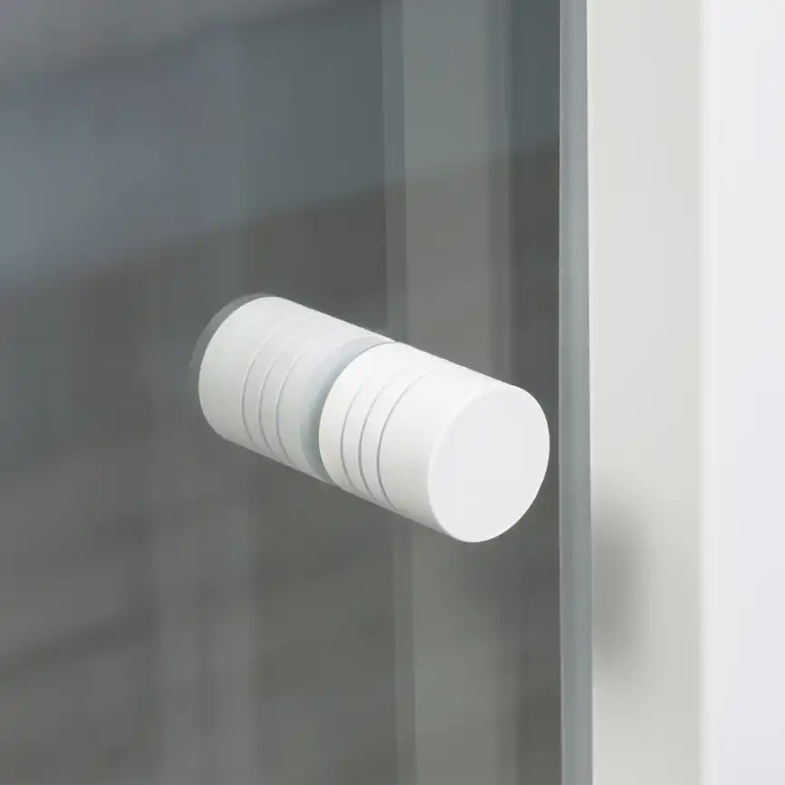 Душевая дверь WasserKRAFT Rhin 44S 110 см, 44S13, профиль Белый, стекло Прозрачное фото 8