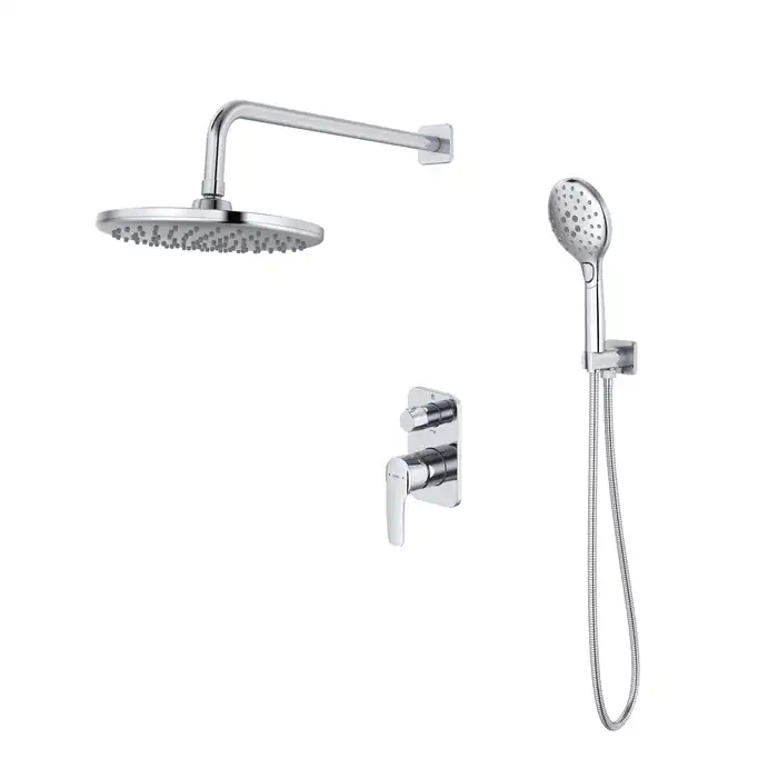 Душевая система IDDIS Ray RAYSB02i67 для душа встраиваемая цвет, Глянцевый хром фото 1