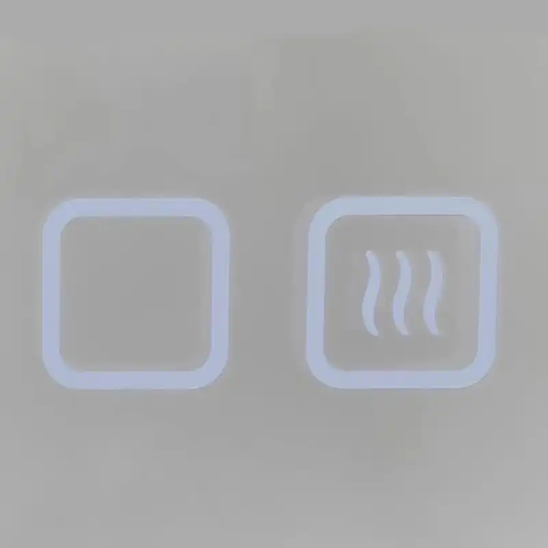 Зеркало с подсветкой AVS Байкал 100x80 см, антипар фото 8