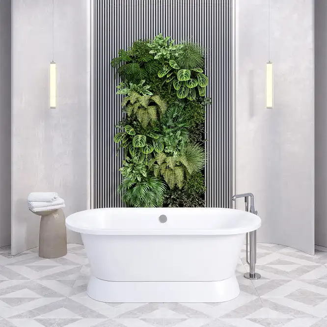 Ванна из литьевого мрамора  Aqua de Marco VALENCIA 170х83 Белая 1175WVAL фото 1