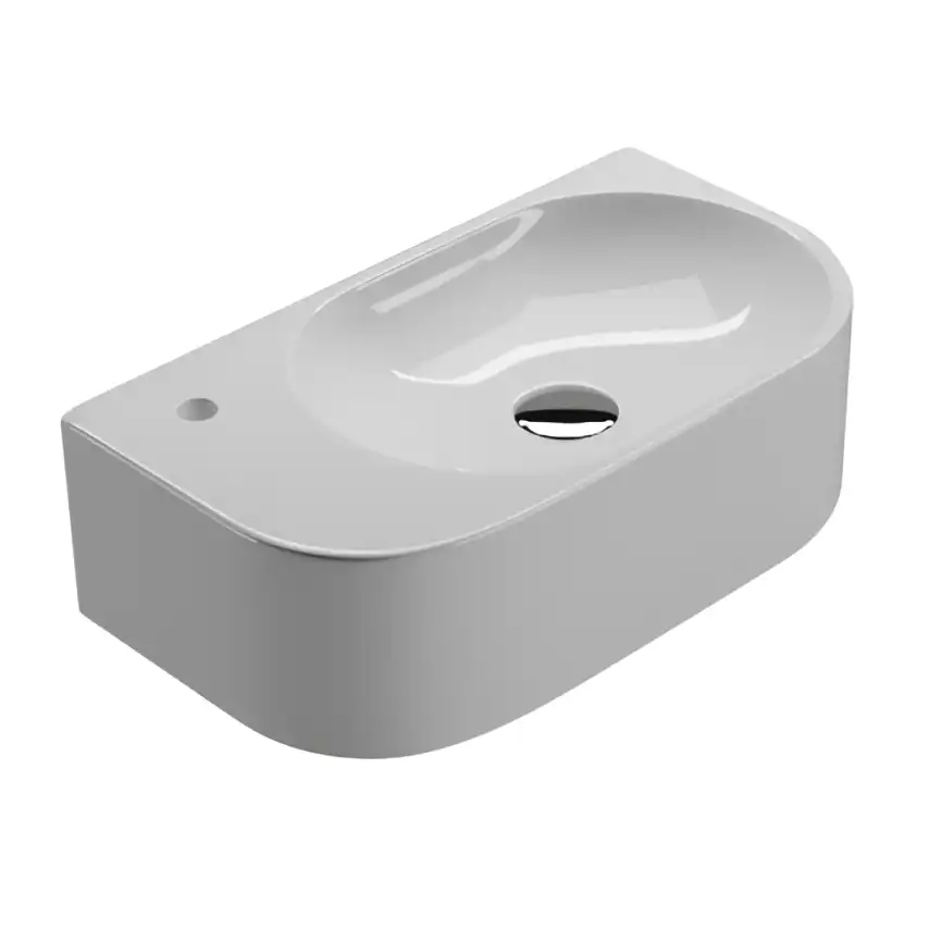 Рукомойник AVS Эстер 40x22 R, белый фото 1