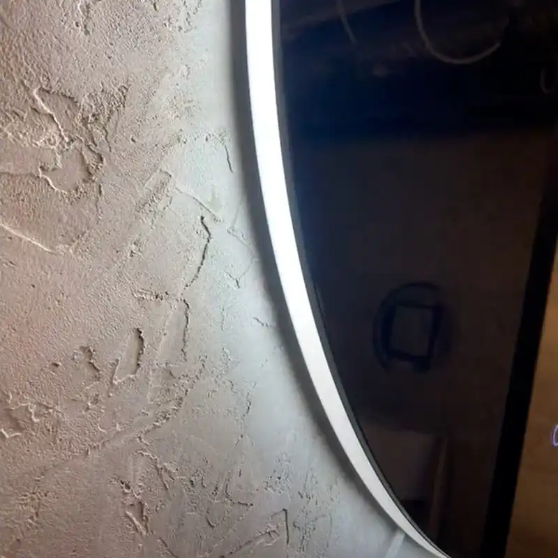 Зеркало с подсветкой AVS Лангано 90x90 см, антипар фото 5